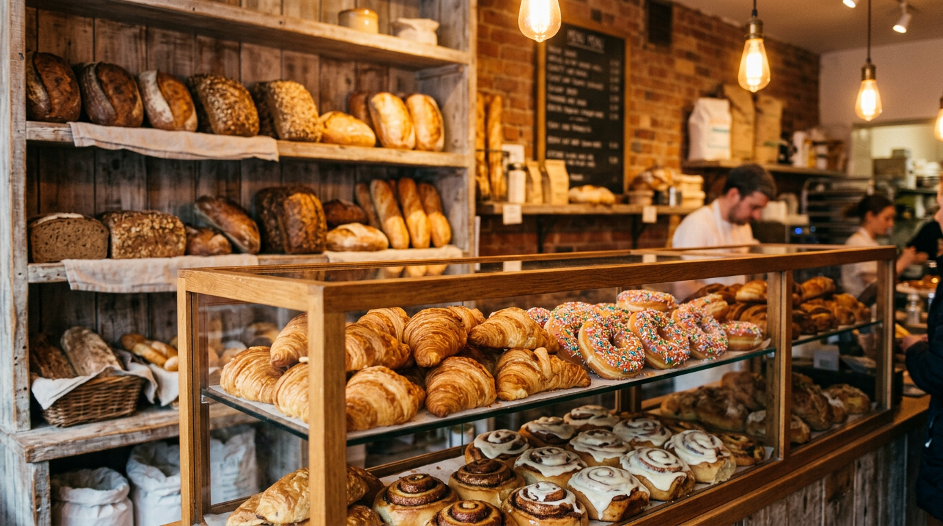 Golden Crust Bakery demo site preview