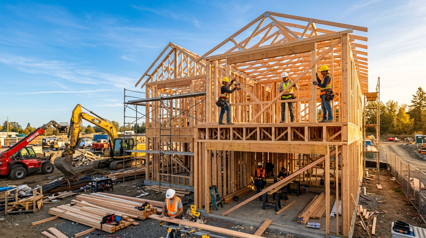 Iron & Oak Construction demo site preview